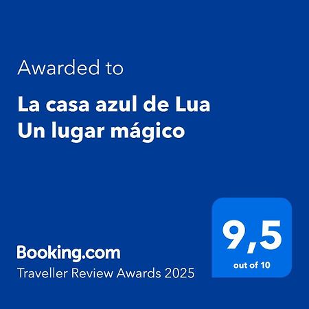 La Casa Azul De Lua Un Lugar Magico Villa Juncedo Екстериор снимка