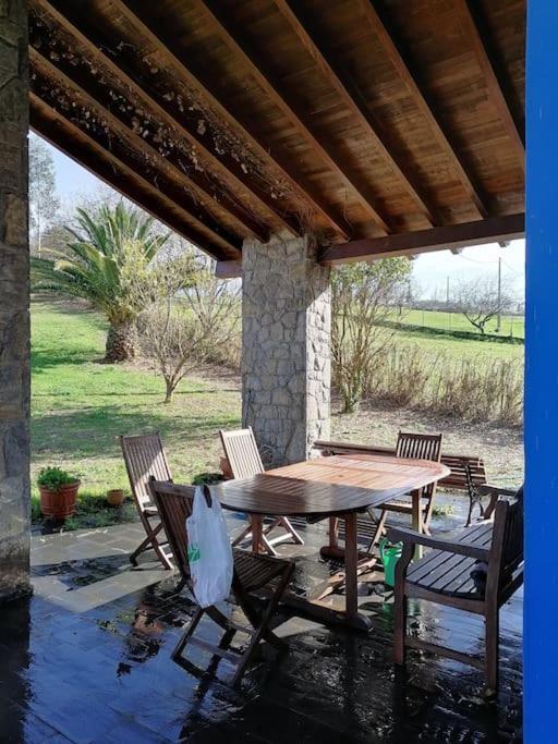 La Casa Azul De Lua Un Lugar Magico Villa Juncedo Екстериор снимка