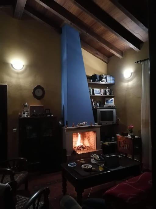 La Casa Azul De Lua Un Lugar Magico Villa Juncedo Екстериор снимка