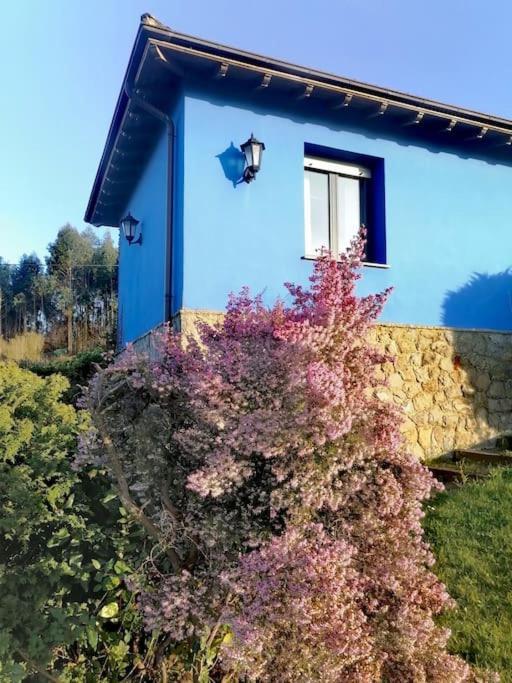 La Casa Azul De Lua Un Lugar Magico Villa Juncedo Екстериор снимка