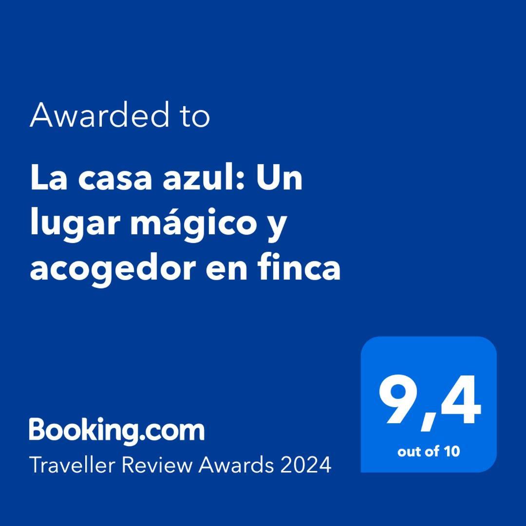 La Casa Azul De Lua Un Lugar Magico Villa Juncedo Екстериор снимка